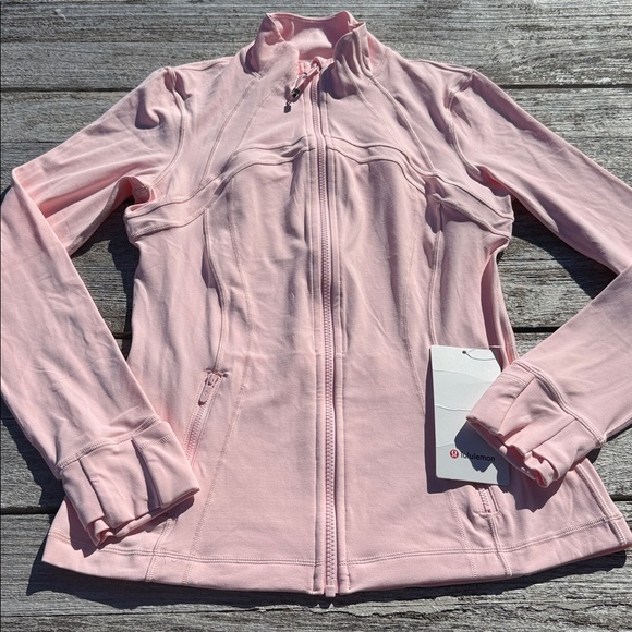 lululemon athletica Tops - Lululemon Define Jacket Nulu Blush Quartz size 10 NWT